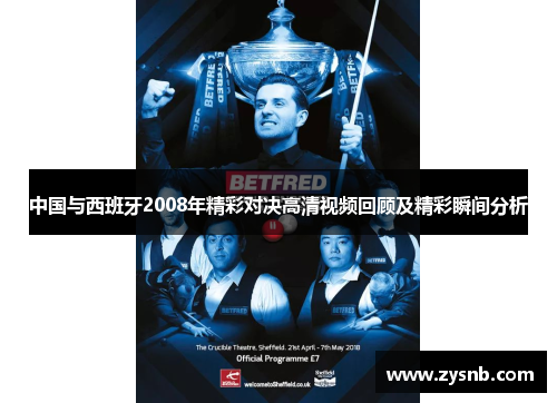 中国与西班牙2008年精彩对决高清视频回顾及精彩瞬间分析